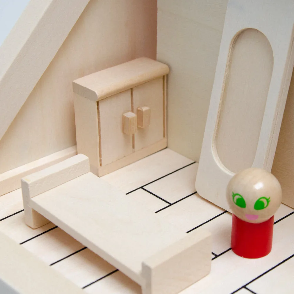 Puppenhaus 40x29x38 cm (BxTxH), Ansicht 10