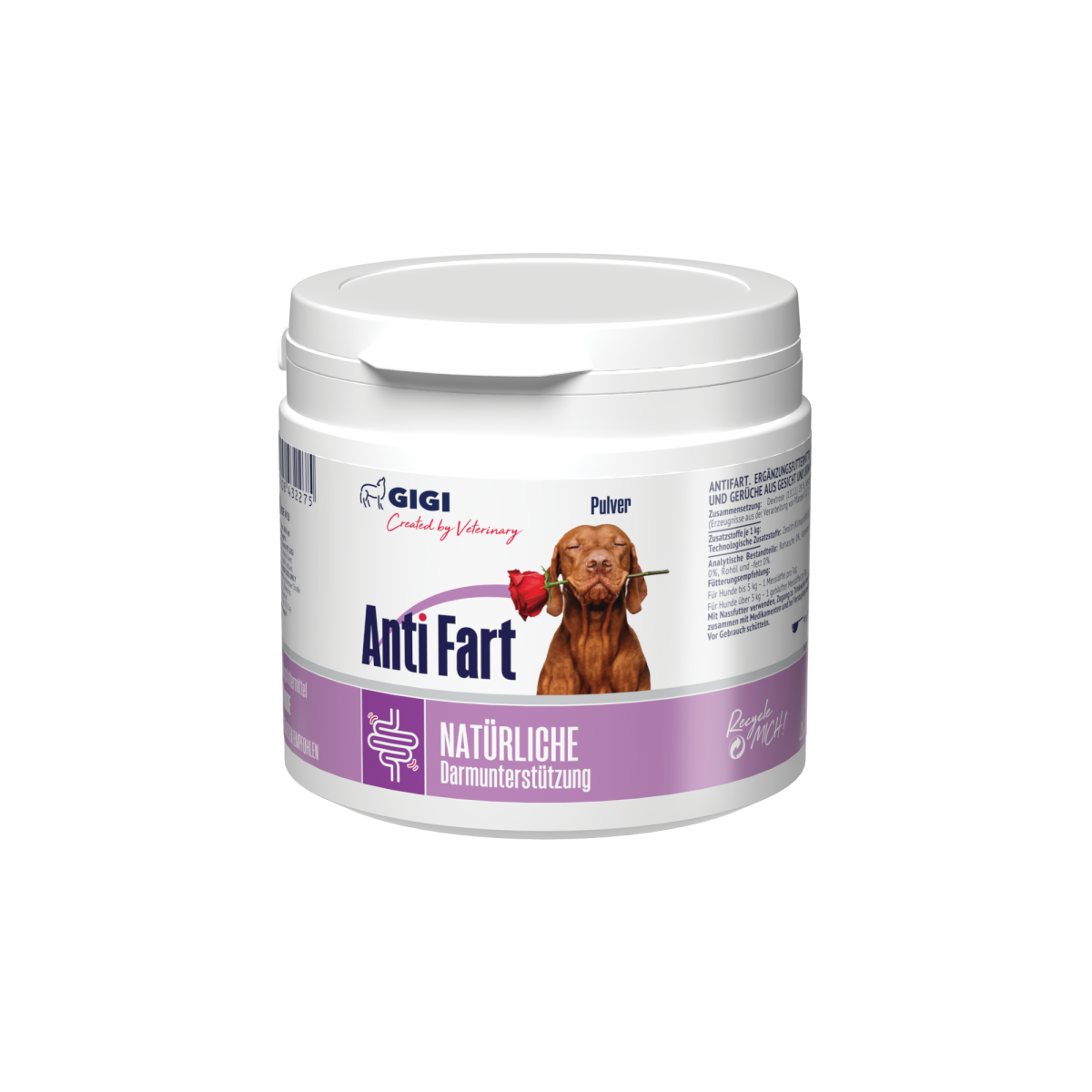 GIGI Vet Anti Fart Pulver für Hunde 117g