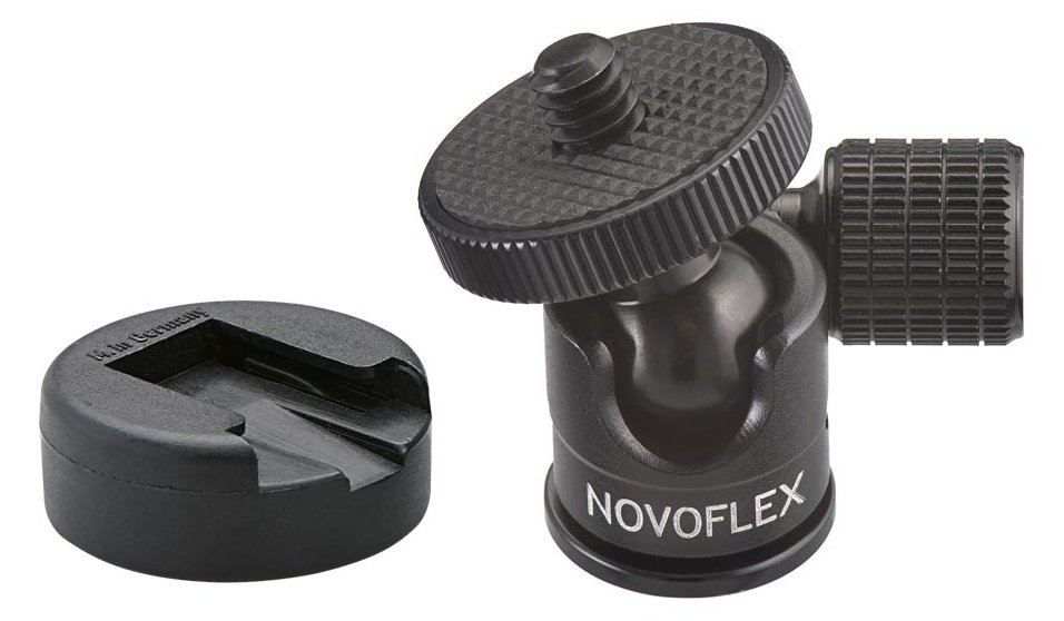 Novoflex M-NEIGER II - Cold Shoe-Befestigung - Schwarz - 1 kg - 1/4 Zoll - 42 mm - 32 g