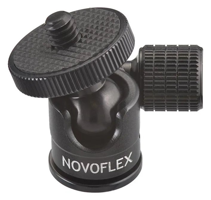 Novoflex M-NEIGER II - Cold Shoe-Befestigung - Schwarz - 1 kg - 1/4 Zoll - 42 mm - 32 g, Ansicht 2