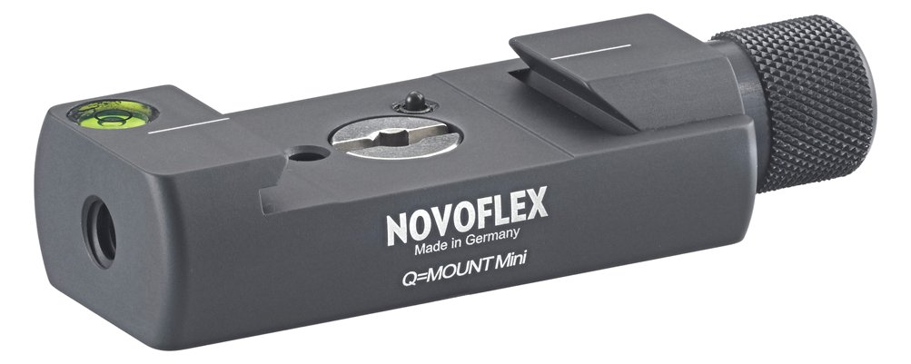 Novoflex Q=Mount Mini - Löseplatte - Grau - Aluminium - 1/4 Zoll - 75 mm - 25 mm