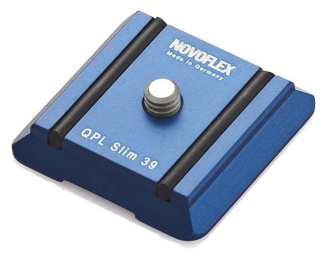 Novoflex QPL Slim 39 - Blau - Aluminium - 6,35 mm (0.25") - 22 g