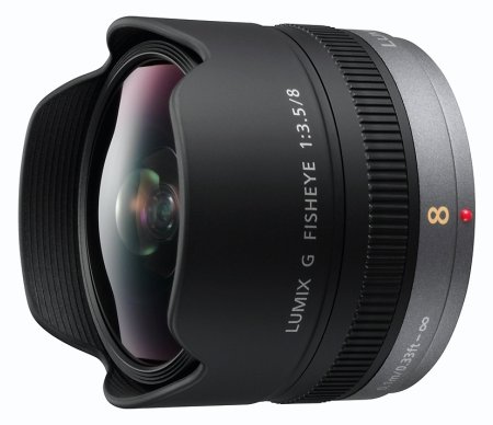 Panasonic Lumix H-F008E - Fischaugenobjektiv
