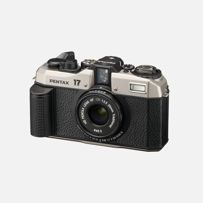 Pentax 17 schwarz/silber - Digitalkamera, Ansicht 2