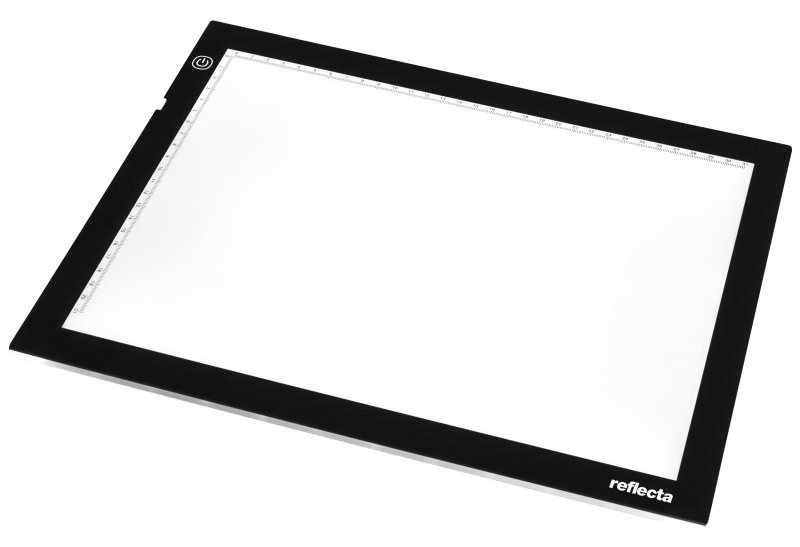 Reflecta LED Light Pad A3 Super Slim - Schwarz - Einzelbilderrahmen - 44 x 29 cm - Rechteckig - LED - Gleichstrom