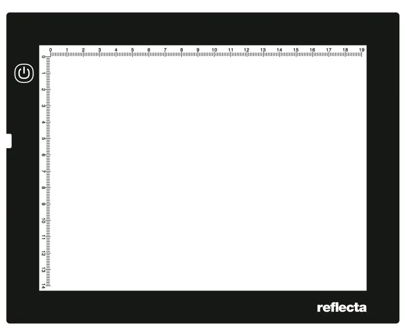 Reflecta LED Light Pad A5 Super Slim - Schwarz - Einzelbilderrahmen - 19 x 14 cm - Rechteckig - LED - Gleichstrom, Ansicht 2