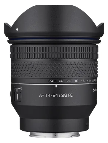 Samyang AF 2.8/14-24 FE Sony E Schneider Kreuznach, Ansicht 3