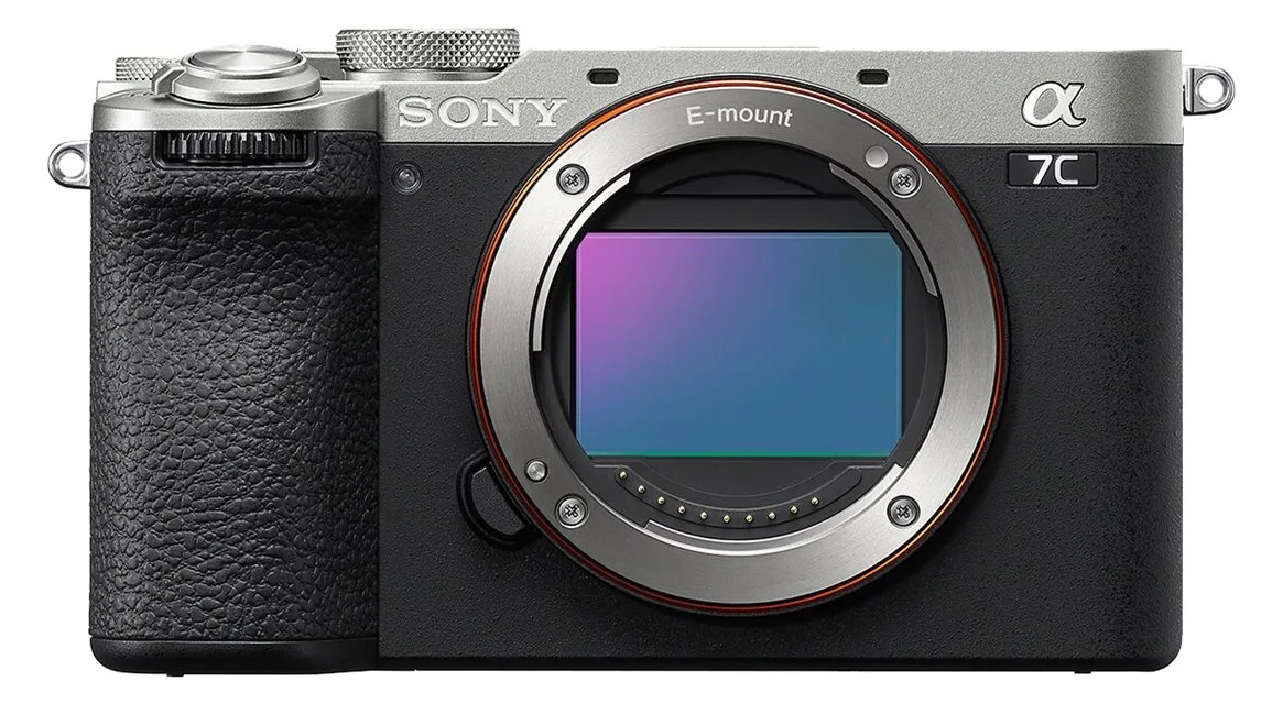 Sony alpha A7C - Spiegelreflexkamera - 33 MP CMOS - Display: 7,62 cm/3" TFT - Silber, Schwarz, Ansicht 2