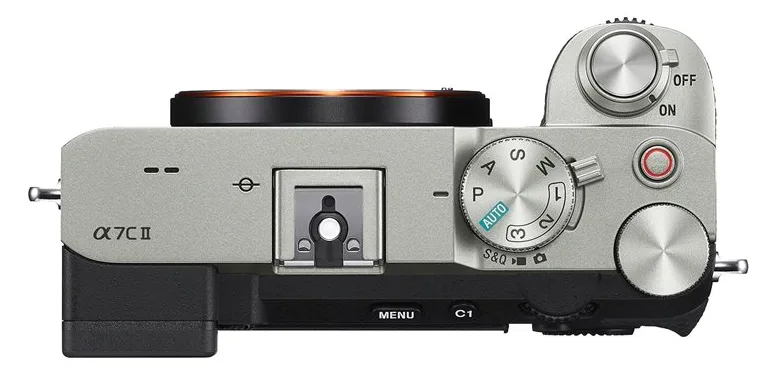 Sony alpha A7C - Spiegelreflexkamera - 33 MP CMOS - Display: 7,62 cm/3" TFT - Silber, Schwarz, Ansicht 3