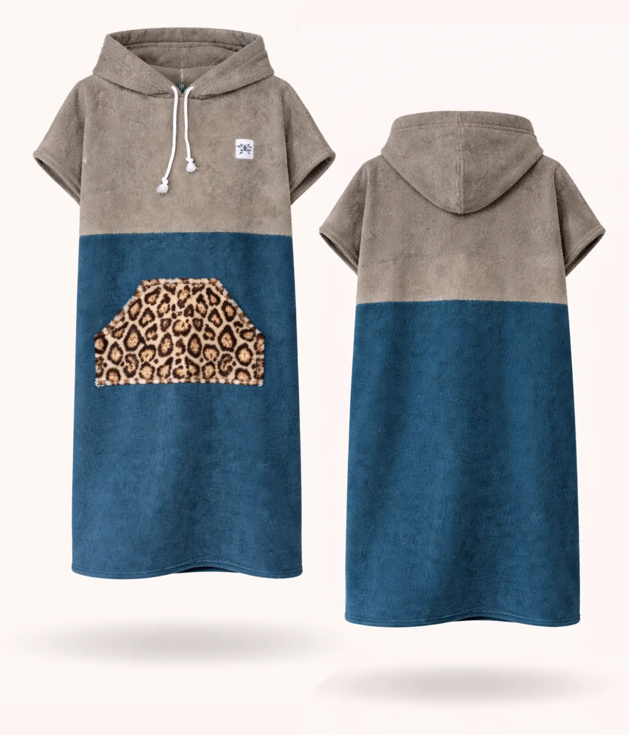 Surfponcho Safari Unisex aus Bio-Frotte - Limited Edition, Ansicht 3