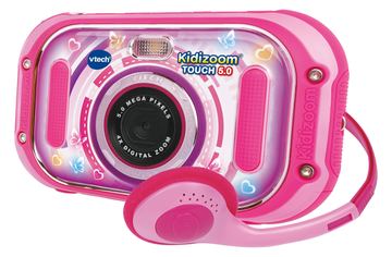 VTech Kidizoom Touch 5.0 - Digitalkamera - Kompaktkamera mit digitale Wiedergabe / Sprachaufnahme - pink von LumaTech
