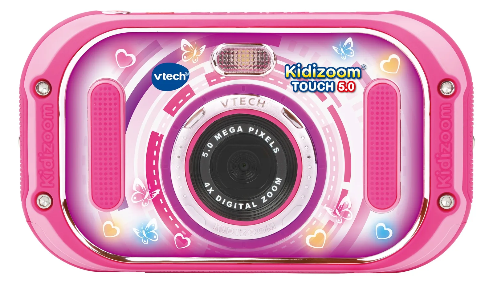VTech Kidizoom Touch 5.0 - Digitalkamera - Kompaktkamera mit digitale Wiedergabe / Sprachaufnahme - pink, Ansicht 4