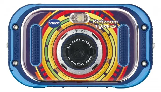 VTech Kidizoom Touch 5.0 - Digitalkamera - Kompaktkamera mit digitale Wiedergabe / Sprachaufnahme - blau, Ansicht 2