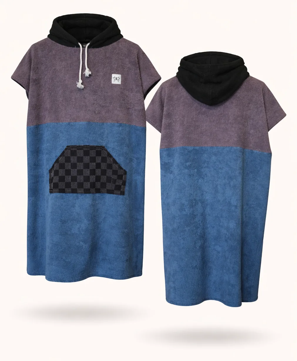 Surfponcho Waveblock Bio-Frotte - Einzelstück — Bild 3