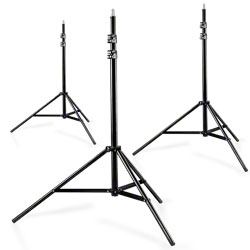 Walimex 17698 - 6 kg - Schwarz - Aluminium - 9,8 cm - 25,6 cm - 2,17 kg von LumaTech