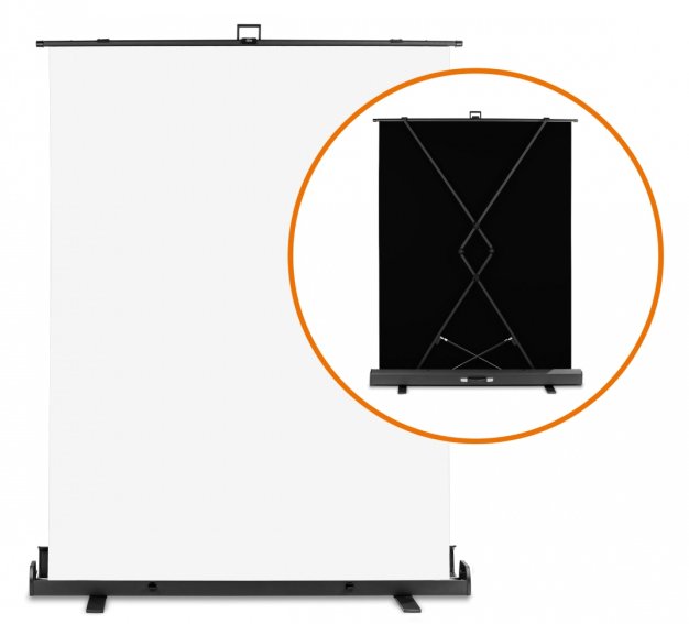 Walimex 23075 - Weiß - Stoff - Monochromatisch - 1550 mm - 2000 mm - 8,8 kg