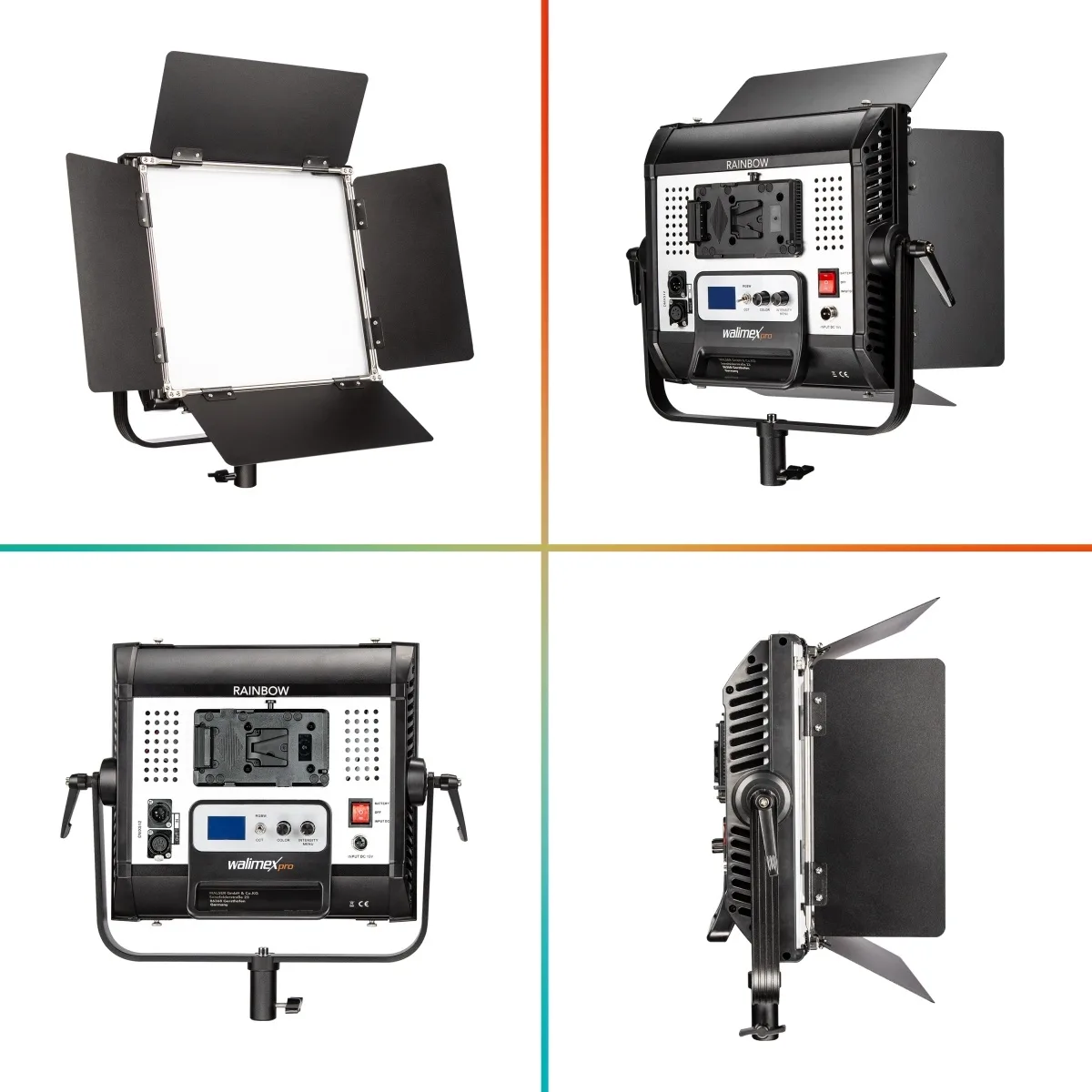 Walimex Rainbow - 50 W - LED - 50000 h - Kaltweiße - Warmweiß - 50 W - 3121 lm, Ansicht 3