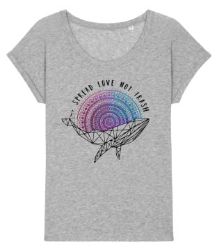 Spread Love Shirt Damen