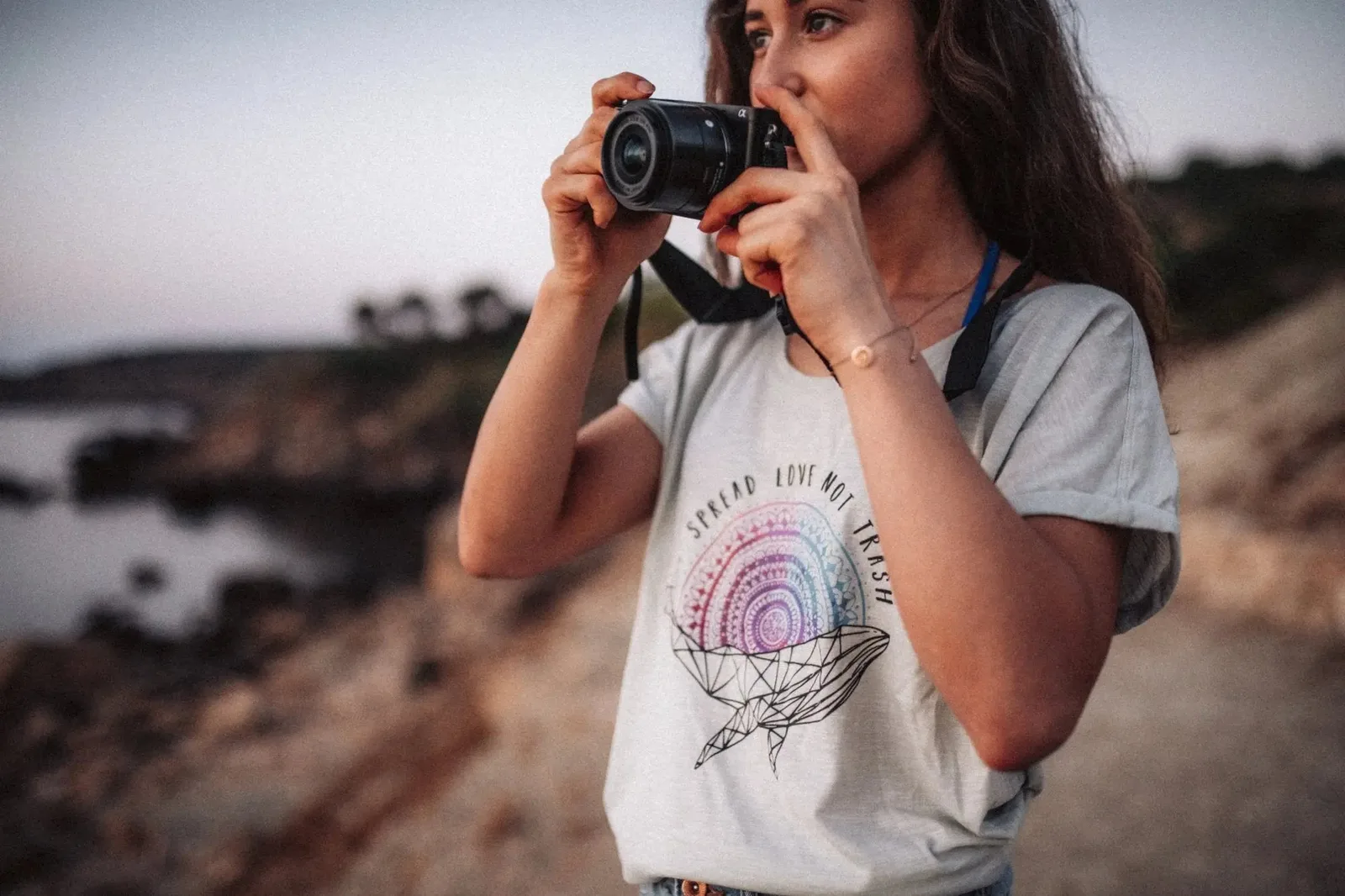 Spread Love Shirt Damen, Ansicht 4