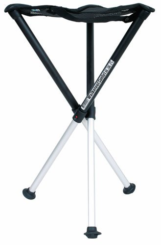Walkstool COMFORT 65XXL - 250 kg - Campinghocker - 3 Bein(e) - 850 g - Schwarz