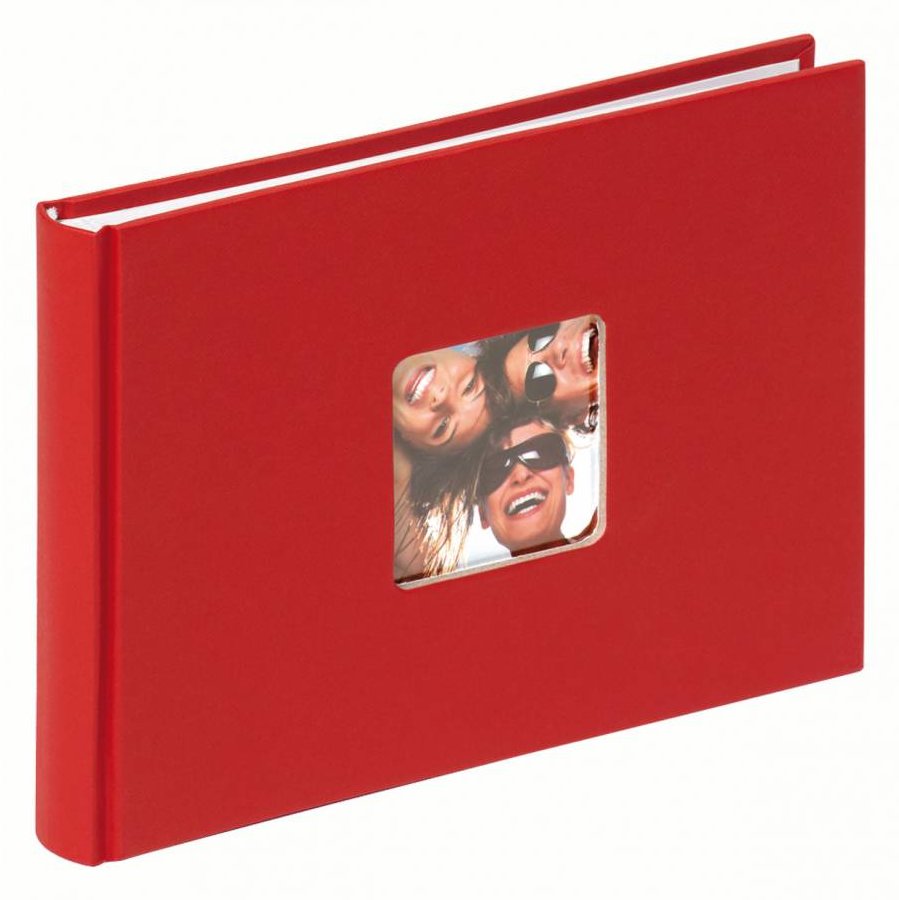 Walther Design Fun - Rot - 40 Blätter - S - 220 mm - 160 mm - 3 cm