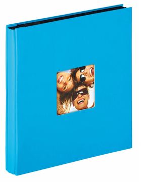 Walther Fun - Hellblau - 400 Blätter - 10x15cm - Hardcover-Bindung - Papier - Schwarz von LumaTech