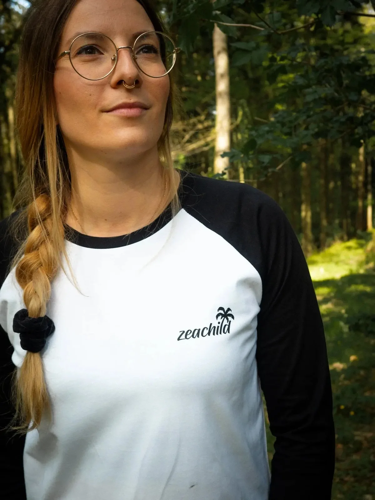Mandala Island Baseballshirt Unisex, Ansicht 6