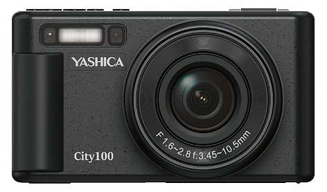 Yashica City 100 schwarz - Digitalkamera - CMOS