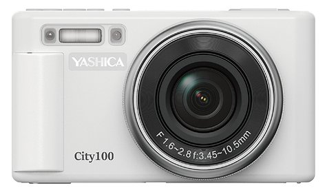 Yashica City 100 weiss - Digitalkamera - CMOS