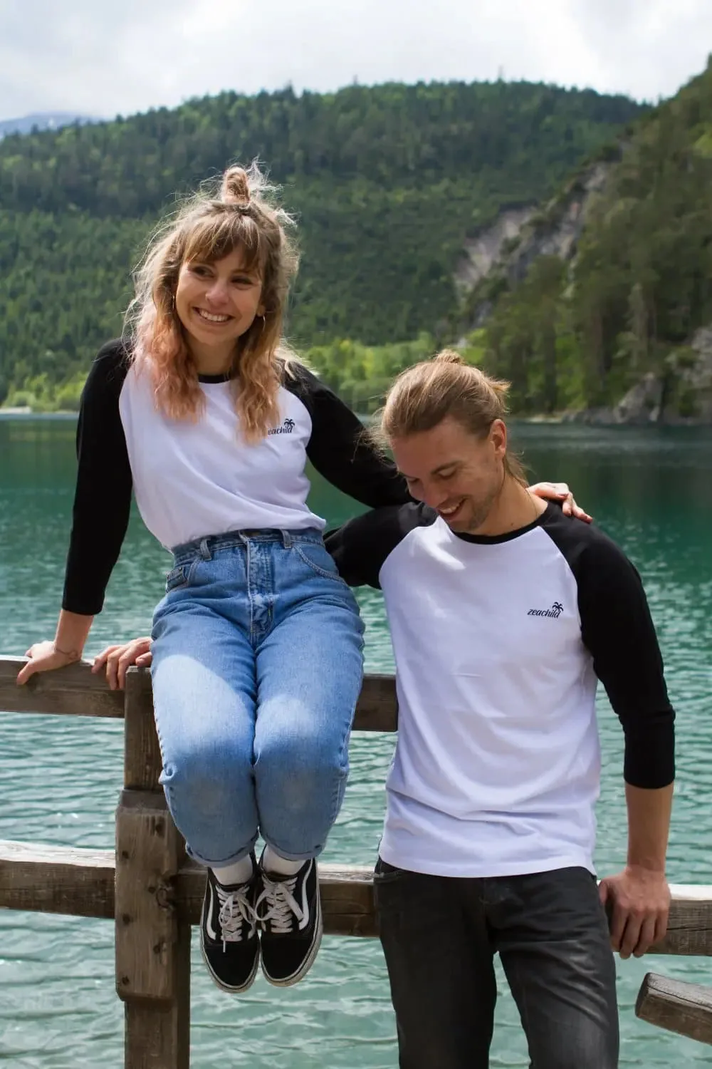 Turtle Baseballshirt Unisex, Ansicht 3