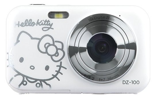 Yashica DZ-100 Hello Kitty weiss - Digitalkamera - 44 MP