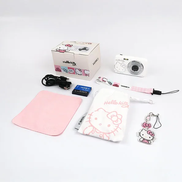 Yashica DZ-100 Hello Kitty weiss - Digitalkamera - 44 MP, Ansicht 2