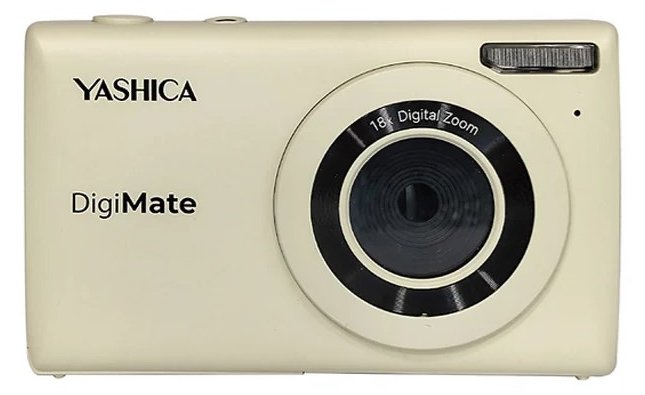 Yashica Fotokamera DigiMate 100 Beige - Digitalkamera - 8 MP