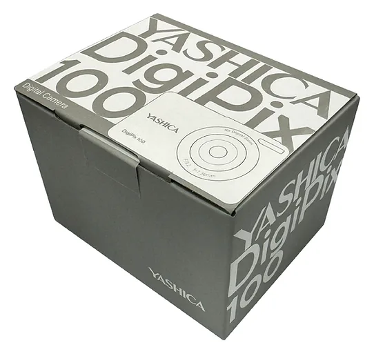 Yashica Fotokamera DigiPix 100 Silber - Digitalkamera - 44 MP, Ansicht 2