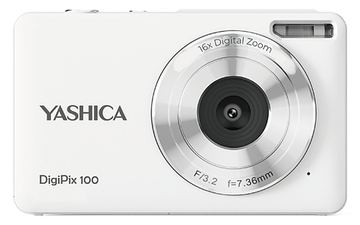 Yashica Fotokamera DigiPix 100 Weiß - Digitalkamera - 44 MP von LumaTech