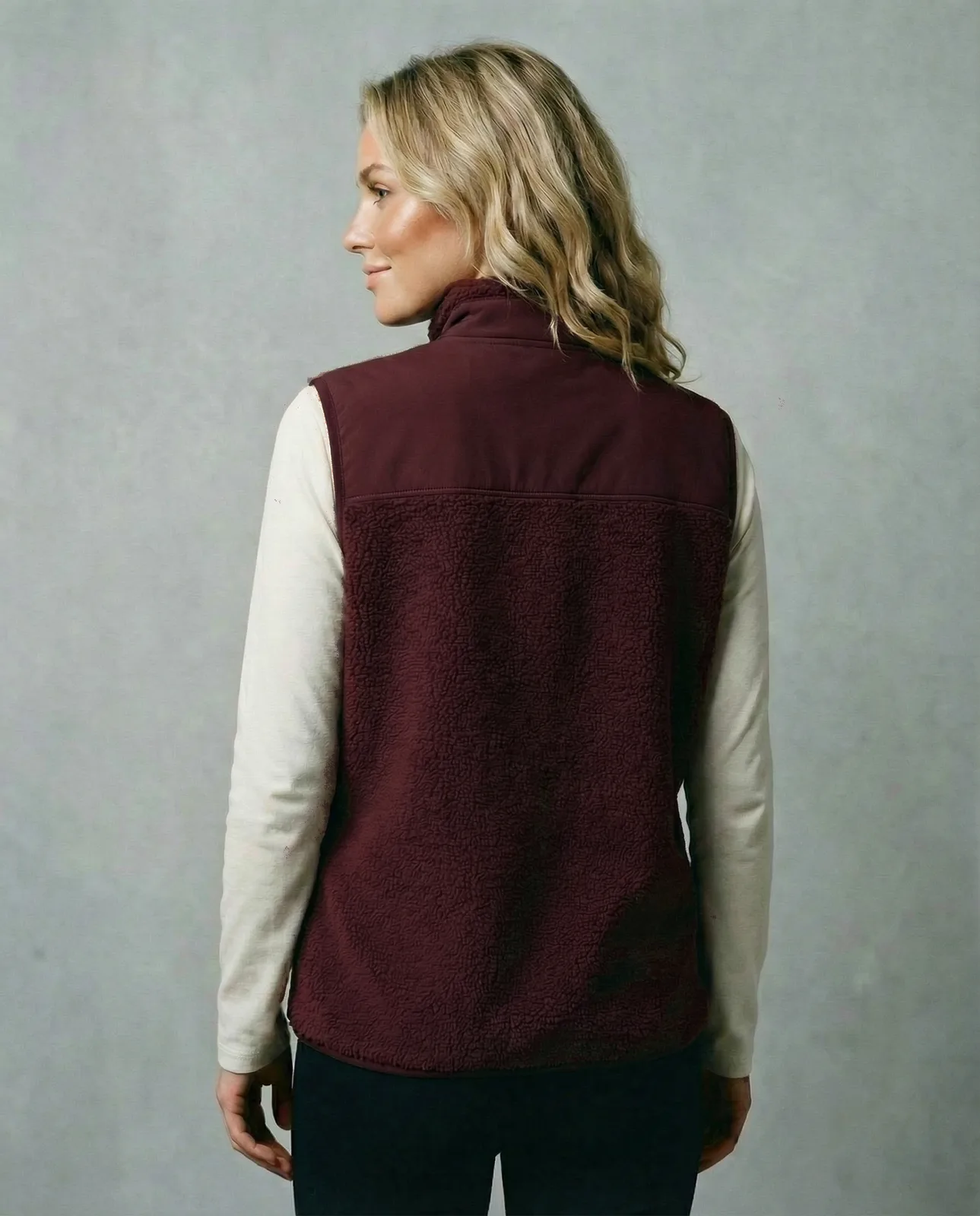 Zeachild Damen EcoSherpa Halfzip — Bild 6