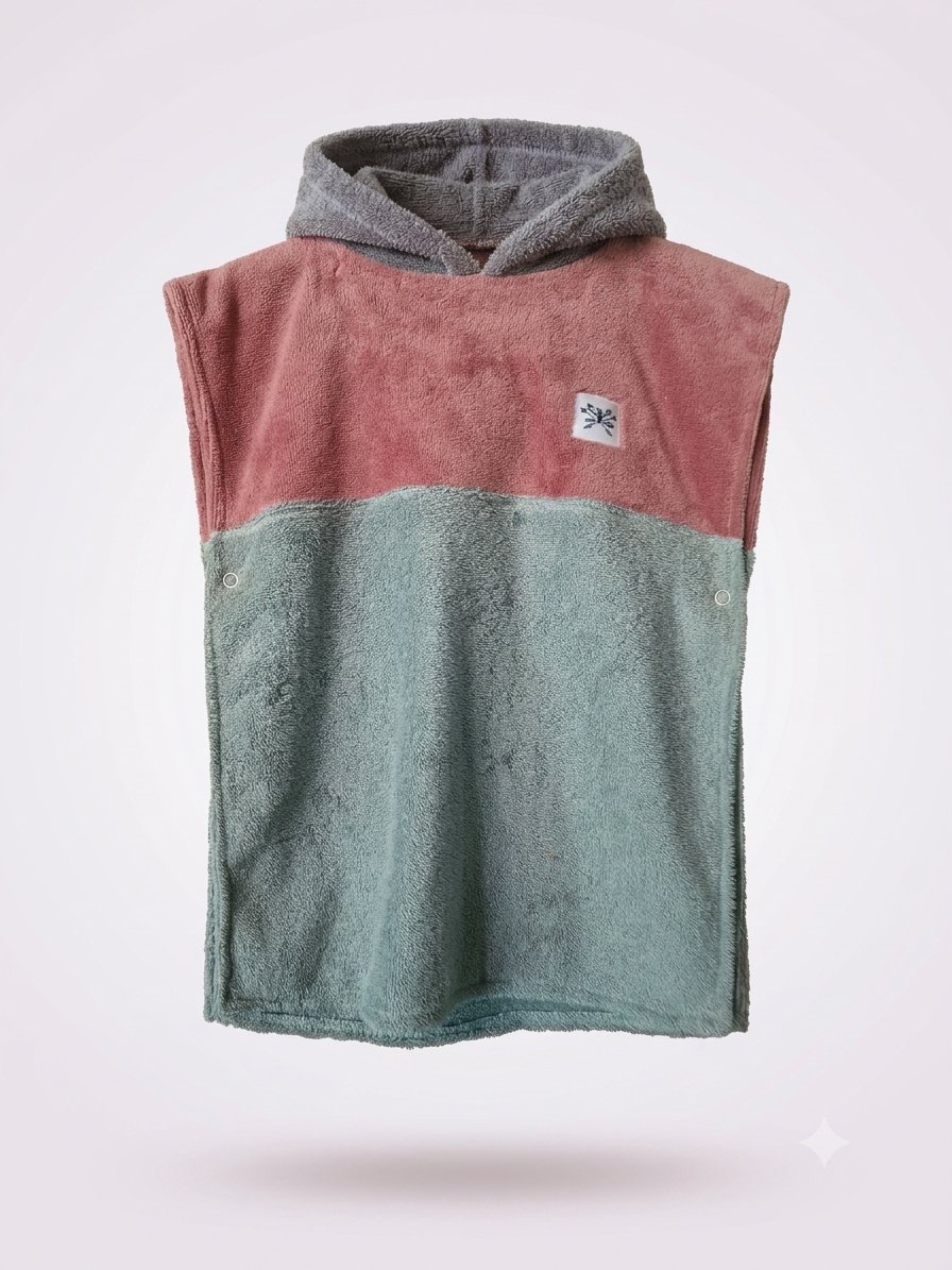 Baby Poncho Bio-Frotte - Einzelstücke