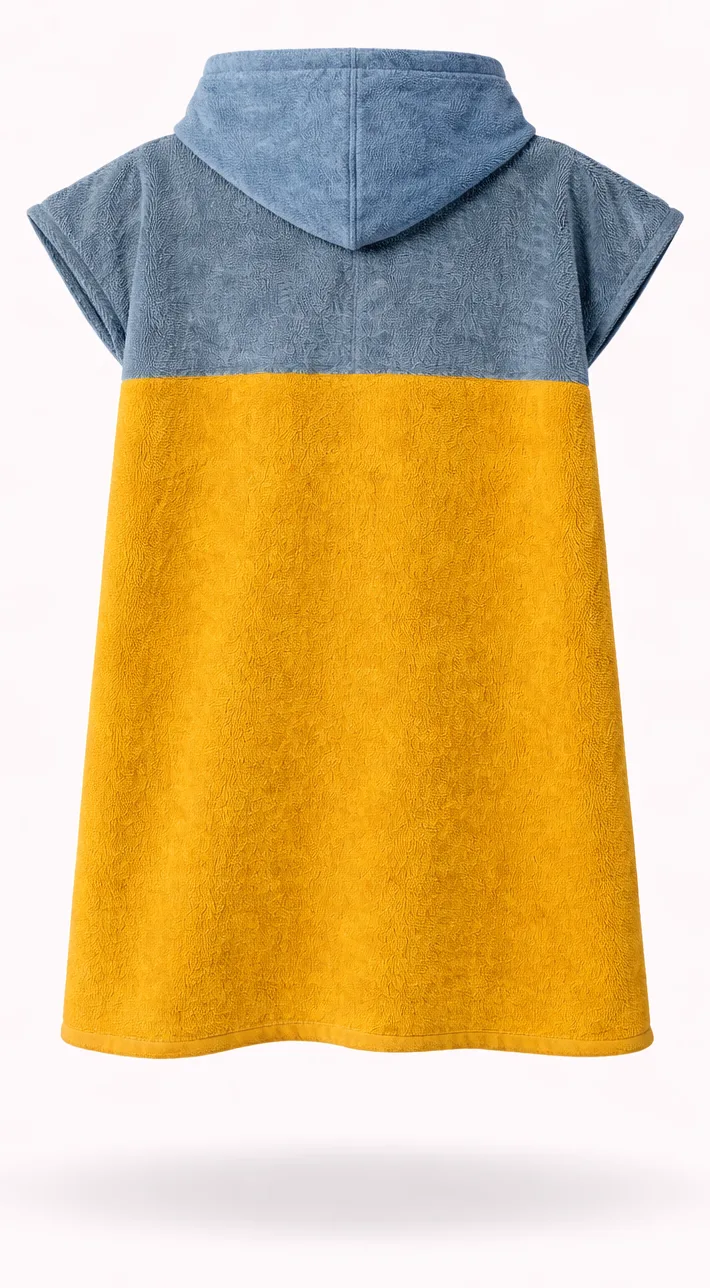 Kinder Poncho Bio-Frotte 4-8 Jahre - Einzelstücke — Bild 2