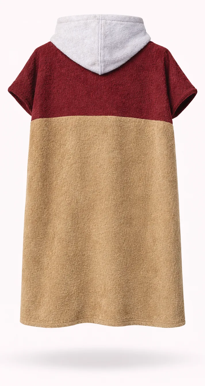 Junior Poncho Bio-Frotte 9-14 Jahre - Einzelstücke, Ansicht 2