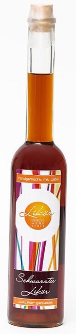 Schwarztee-Safran Likör – 28,80 % vol.