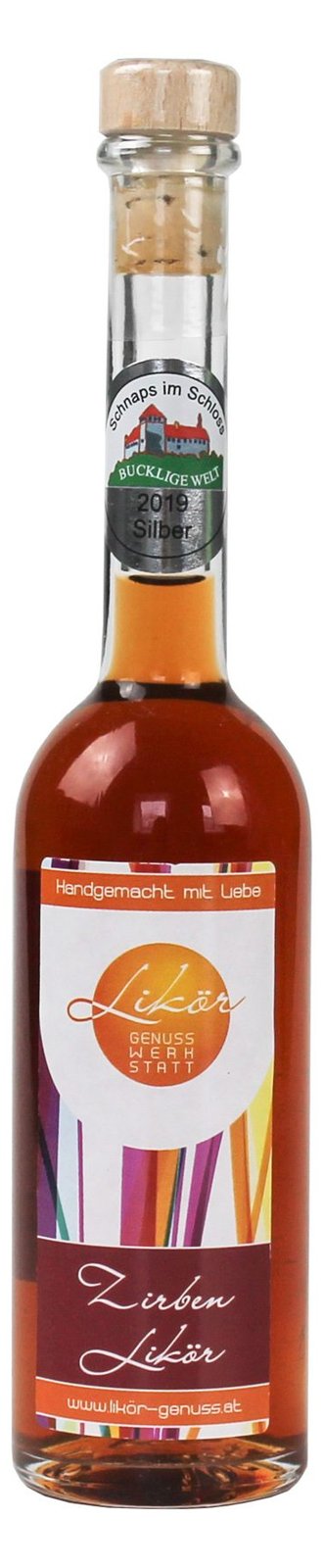Zirbenlikör – 30,60 % vol. – SILBER 2019