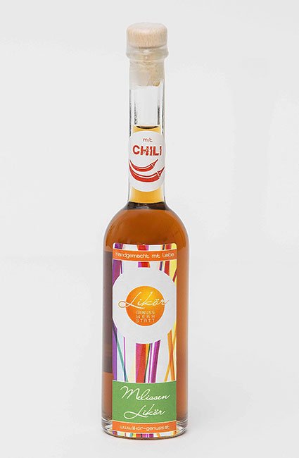 Melisse-Chili Likör – 28,30 % vol.