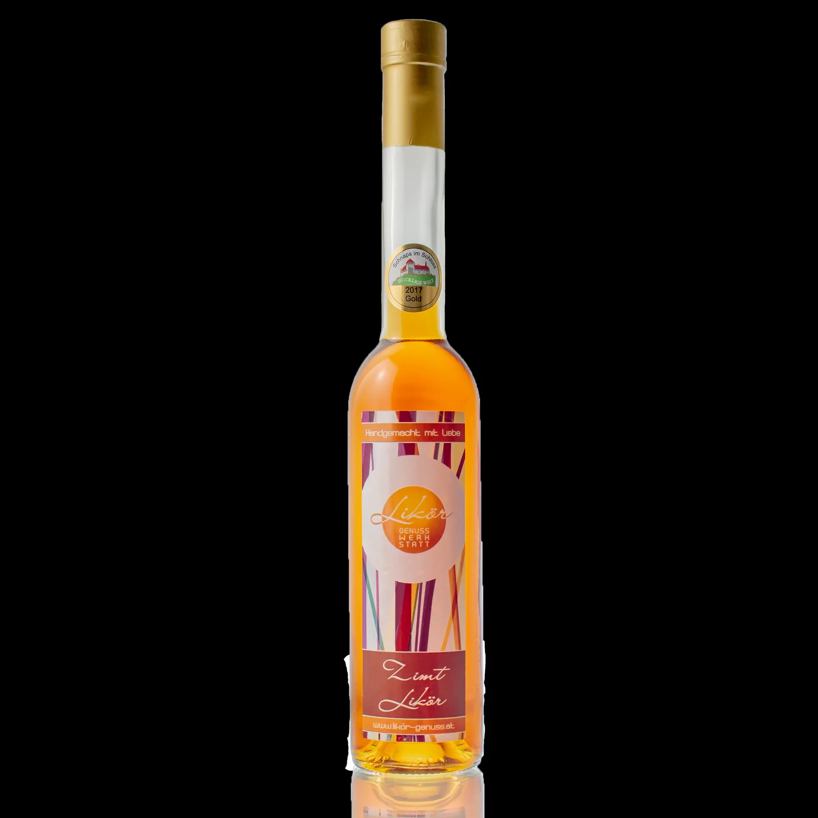 Zimtlikör – 25,40 % vol. – GOLD 2017 — Bild 3