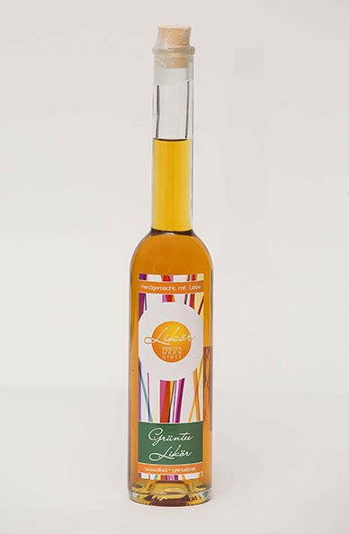 Grünteelikör – 27,80 % vol.