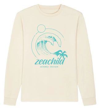 Crew Longsleeve Unisex Biobaumwolle von Zeachild