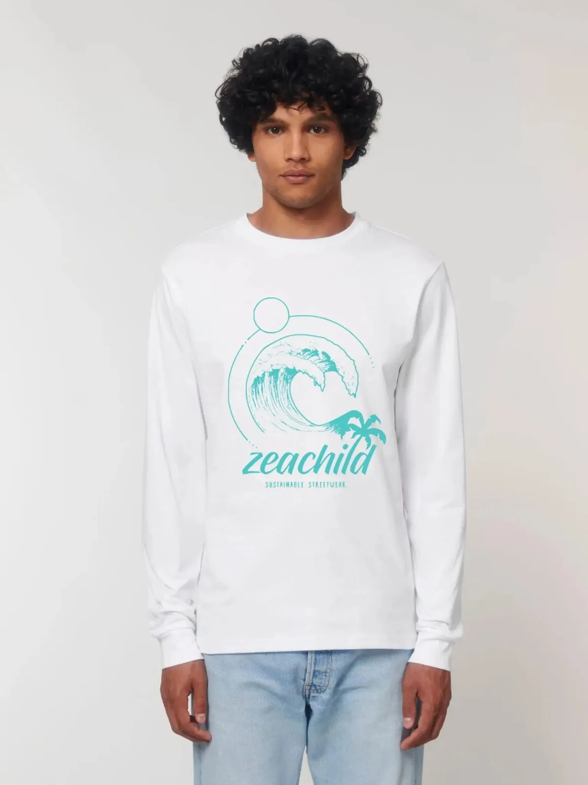 Crew Longsleeve Unisex Biobaumwolle, Ansicht 6