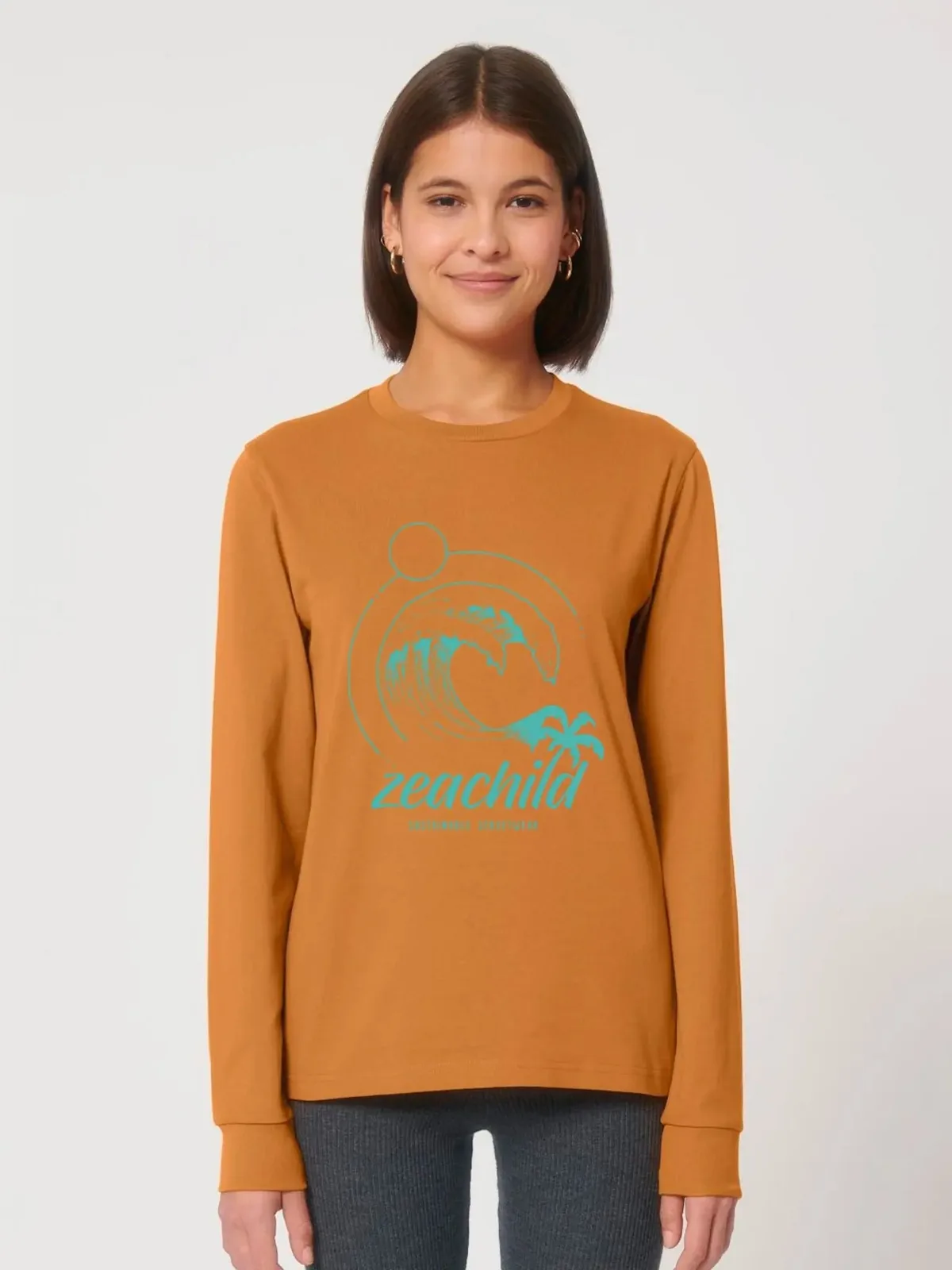 Crew Longsleeve Unisex Biobaumwolle, Ansicht 10