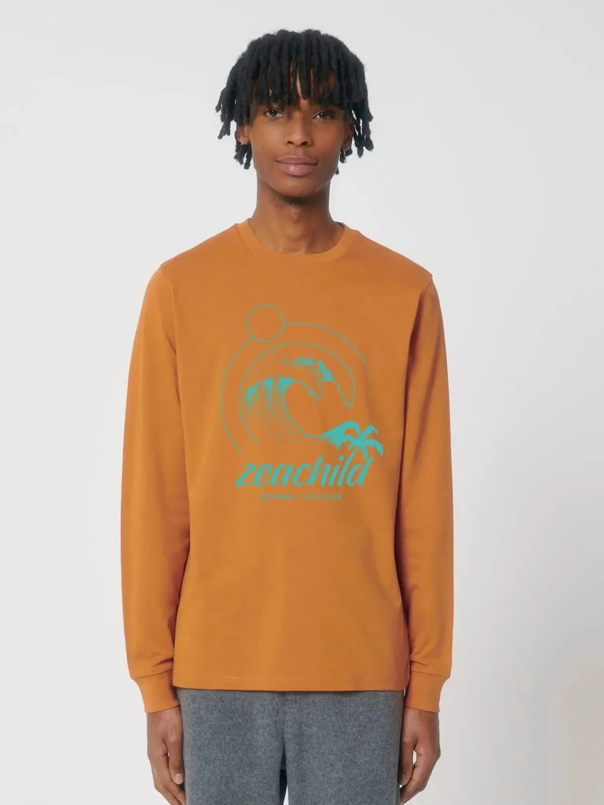 Crew Longsleeve Unisex Biobaumwolle, Ansicht 12