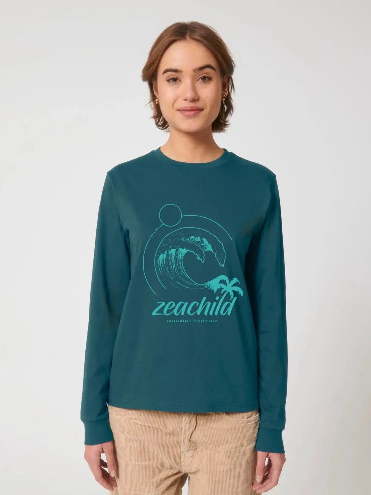 Crew Longsleeve Unisex Biobaumwolle, Ansicht 14
