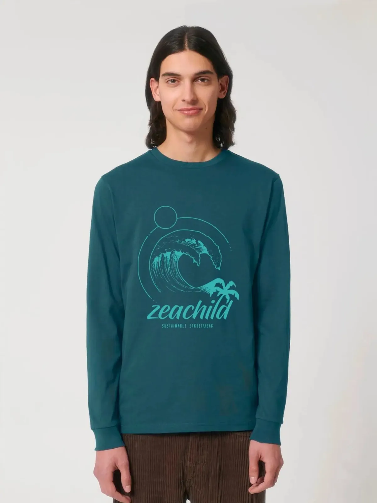 Crew Longsleeve Unisex Biobaumwolle, Ansicht 16